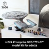 LEGO Icons Star Trek: U.S.S. Enterprise NCC-1701-D Collectible Building Sets for Adults – Room or Office Decor for Men & Women, Ages 18+ – Star Trek Gifts for Fans – 10356