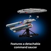 LEGO Icons Star Trek: U.S.S. Enterprise NCC-1701-D Collectible Building Sets for Adults – Room or Office Decor for Men & Women, Ages 18+ – Star Trek Gifts for Fans – 10356