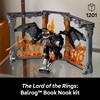 LEGO Icons The Lord of The Rings: Balrog Book Nook Kit – DIY Craft Building Set for Adults, 18+ – Collectible Gandalf Minifigure – Gift Idea for Birthdays – Home or Room Decor – 10367