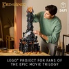 LEGO Icons The Lord of The Rings: Barad-dûr Building Set for Adults – The Lord of The Rings Collectible for Fans – Includes 10 Minifigures – Gift for Men and Women – 10333