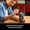 LEGO Icons The Lord of The Rings: Sauron’s Helmet – Building Set for Adults, Ages 18+ – Bedroom, Home Office, Book Shelf Decor – W/Sauron Minifigure – Gift for Birthdays – 11373