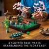 LEGO Icons Tranquil Garden Building Set – Detailed Japanese Zen Garden DIY Kit for Adults, Ages 18+ – Gift for Birthday – Building Block Set for Home Decor – 10315(Frustration-Free Packaging)