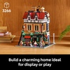 LEGO Icons Tudor Corner Building Set for Adults 18+ – DIY Miniature House Kit – Collectible Mini House Building Set for Men and Women – Crafting Gift for Adults – 10350