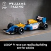 LEGO Icons Williams Racing FW14B & Nigel Mansell F1 Model Car Kit – Building Set for Adults, Ages 18+ – F1 DIY Craft for Display – Gifts for Birthdays – 10353