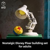 LEGO Ideas Disney Pixar Luxo Jr. – Room Decor and Building Set for Adults – Office and Desk Decor for Women and Men, Ages 18+ – Brick-Built Lamp DIY Kit – Collectible Gift Idea for Movie Fans – 21357