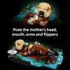 LEGO Ideas Floating Sea Otters Building Sets for Adults – Room or Office Decor for Women & Men, Ages 18+ – Gift Ideas for Birthday – 21366
