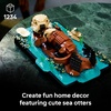 LEGO Ideas Floating Sea Otters Building Sets for Adults – Room or Office Decor for Women & Men, Ages 18+ – Gift Ideas for Birthday – 21366