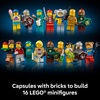 LEGO Ideas Minifigure Vending Machine Building Set for Adults – Creative Office Decor or Home Book Shelf Display – Capsule Dispensing Toy – Nostalgic Gift for Men and Women, 18+ – 21358
