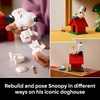 LEGO Ideas Peanuts: Snoopy’s Doghouse 21368 | Collectible Building Set for Adults, Ages 18+, Relaxation Activity, Display for Home Office & Bedroom, 964 pieces