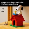 LEGO Ideas Peanuts: Snoopy’s Doghouse 21368 | Collectible Building Set for Adults, Ages 18+, Relaxation Activity, Display for Home Office & Bedroom, 964 pieces