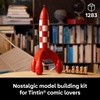 LEGO Ideas Tintin Moon Rocket – Building Set for Adults, Ages 18+ – Collectible Kit for Fans – Bedroom or Home Office Decor – Gifts for Comic Lovers – 21367