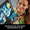 LEGO Ideas Vincent Van Gogh The Starry Night – Building Set for Adults, Ages 18+ – Beautifully Detailed Home Wall Art Decor – Gift for Men & Women – 21333(Standard Packaging)
