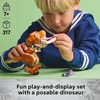 LEGO Jurassic World Little Eatie T Rex Toy – Dinosaur Building Toy for Kids, Boys and Girls, Ages 7+ – Gift Idea for Birthdays and Fans – with Movable Jaw, Head and Tail – 76967