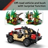 LEGO Jurassic World Raptor Off-Road Escape Dinosaur Toy – Building Playset with Dinosaur Action Figures, Jurassic World Toy for Boys & Girls, Ages 6+ – Gift Idea for Birthdays – 76972