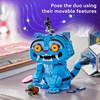 LEGO Kpop Demon Hunters Derpy Tiger and Sussie Bird 72537 | Building Toy for Girls & Boys, Ages 9+, Collectible Movie Display for Bedroom or Book Shelf, W/ Flower Pots & Letters