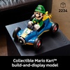 LEGO Mario Kart – Luigi & Mach 8 – Building Set for Adults, Ages 18+ – Nintendo Collectible for Fans – Gift for Men & Women – Bedroom or Bookshelf Decor – 72050