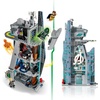 LEGO Marvel Avengers: Doomsday New Avengers Tower 76352 | Building Toy for Boys & Girls, Ages 12+, Bedroom Decor, Doomsday Merch with 6 Minifigures, 954 pieces, Gift for Marvel Fans