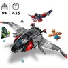 LEGO Marvel Avengers: Doomsday Quinjet 76347 | Building Toy for Boys & Girls, Ages 9+, Marvel Movie Memorabilia with 4 Minifigures, 433 pieces, Gift for Birthdays
