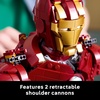 LEGO Marvel Iron Man MK4 Bust – Building Kit for Adults, Ages 18+ – Includes Iron Man Minifigure – Collectible Model for Super Hero Fans – Gift for Men and Women – 76327
