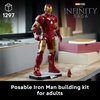 LEGO Marvel Iron Man Mark 3 Collectors’ Edition Building Set – Poseable Super Hero Construction Kit W/Mark 3 Minifigure for Adults, Ages 18+ – Collectible Gift Idea for Birthdays – 76344