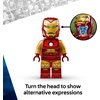 LEGO Marvel Iron Man Mech vs. Ultron Building Toy Set – for Kids, Boys and Girls, Ages 6+ – Buildable Action Figure – Superhero Gift for Birthday – 76307