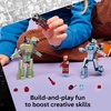 LEGO Marvel Iron Man & War Machine vs. Hammer Drones Building Toy – Pretend Play Set W/ 2 Toy Minifigures – Kids Building Blocks for Boys & Girls, Ages 7+ – Gift Idea for Birthdays – 76320
