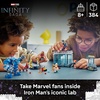 LEGO Marvel Iron Man’s Laboratory: Hall of Armor Building Toy – Marvel Superhero Toy for Kids, Boys and Girls, Ages 8+ – with Minifigures and a Mech – Gift Idea for Birthdays – 76315