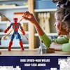 LEGO Marvel Iron Spider-Man Construction Figure Building Toy – Kids Pretend Play Posable Action Figures for Boys & Girls, Ages 8+ – Gift for Birthdays – 76298