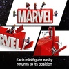 LEGO Marvel: Marvel Logo & Minifigures Building Toy – Marvel Collectible Set for Kids, Boys and Girls, Ages 12+ – Model Kit with 5 Minifigures – Gift Idea for Birthday – 76313