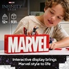LEGO Marvel: Marvel Logo & Minifigures Building Toy – Marvel Collectible Set for Kids, Boys and Girls, Ages 12+ – Model Kit with 5 Minifigures – Gift Idea for Birthday – 76313