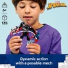 LEGO Marvel Miles Morales Mech vs. Spider-Man 2099 Building Toy for Boys & Girls – Poseable Super Hero Mech & 2 Marvel Minifigures for Kids & Fans, Ages 6+ – Gift Idea for Birthdays – 76337