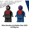 LEGO Marvel Miles Morales Mech vs. Spider-Man 2099 Building Toy for Boys & Girls – Poseable Super Hero Mech & 2 Marvel Minifigures for Kids & Fans, Ages 6+ – Gift Idea for Birthdays – 76337