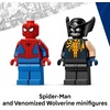 LEGO Marvel Spider-Man Car vs. Venomized Wolverine Building Toy for Boys & Girls – Super Hero & Villain Playset W/2 Marvel Minifigures – Gift Idea for Birthdays – Ages 7+ – 76336