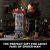 LEGO Marvel Spider-Man Daily Bugle Building Sets for Adults – Display as Office or Book Shelf Decor – Gifts for Christmas – 25 Minifigures – 76178(Standard Packaging)