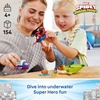 LEGO Marvel Spidey and His Amazing Friends Spidey: Underwater Vehicles Building Toy for Kids – Super Hero Pretend Play Set for Preschool Boys & Girls, Ages 4+ – Gift Idea for Birthdays – 11207