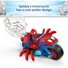 LEGO Marvel Spidey and His Amazing Friends Spidey on his Motorcycle vs. Rhino Building Toy for Kids – Super Hero Pretend Playset for Preschool Boys & Girls, Ages 4+ – Gift Idea for Birthdays – 11206
