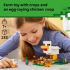 LEGO Minecraft Chicken Farm Building Toy for Kids – Video Game Playset & Figures for Boys & Girls, Ages 7+ – Gift for Birthdays – 21585