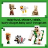 LEGO Minecraft Chicken Jockey Desert Attack 21592 | Building Toys for Boys & Girls, Ages, 9+, Sturdy Build for Pretend Play, 428 pieces, Gift for Birthdays