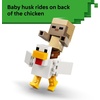 LEGO Minecraft Chicken Jockey Desert Attack 21592 | Building Toys for Boys & Girls, Ages, 9+, Sturdy Build for Pretend Play, 428 pieces, Gift for Birthdays