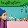 LEGO Minecraft Chicken Jockey Desert Attack 21592 | Building Toys for Boys & Girls, Ages, 9+, Sturdy Build for Pretend Play, 428 pieces, Gift for Birthdays