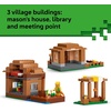 LEGO Minecraft Evoker Village Attack 21596 | Building Toys for Boys & Girls, Ages 9+, Sturdy Build for Pretend Play, 11 Minecraft Minifigures, 607 pieces, Gift for Gamers