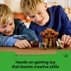 LEGO Minecraft Evoker Village Attack 21596 | Building Toys for Boys & Girls, Ages 9+, Sturdy Build for Pretend Play, 11 Minecraft Minifigures, 607 pieces, Gift for Gamers