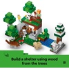 LEGO Minecraft First Night Adventure 21593 | Building Toys for Boys & Girls, Ages, 8+, Sturdy Build for Pretend Play, 301 pieces, Gift for Birthdays