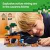 LEGO Minecraft The Armadillo Mine Expedition Toy Figures and Playset – Building Minecraft Toy for Kids, Boys and Girls, Ages 8+ – with Gaming Figures for Pretend Play – Gift Idea for Birthdays – 21269