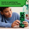 LEGO Minecraft The Creeper Kids Building Toy – Minecraft Toy for Boys & Girls, Ages 10+ – Room Decor for Gamers w/ 1st Version Creeper Minifigure – Gift for Birthdays – 21276