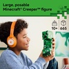 LEGO Minecraft The Creeper Kids Building Toy – Minecraft Toy for Boys & Girls, Ages 10+ – Room Decor for Gamers w/ 1st Version Creeper Minifigure – Gift for Birthdays – 21276