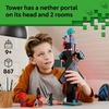 LEGO Minecraft The Enderman Tower Building Toy for Boys & Girls – Video Game Building Set for Kids, Ages 9+ – 2 Toys in 1 for Player Vs. Player Pretend Play – Gift Idea for Gamers – 21279