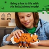 LEGO Minecraft The Fox Building & Pretend Play Toy for Boys & Girls – Poseable Video Game Character for Kids, Ages 10+ – Room Decor for Gaming Fans – Gift Idea for Birthdays – 21588