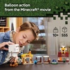 LEGO Minecraft The Ghast Balloon Village Attack- Toy Building Set for Kids, Girls and Boys Ages 10+ – Includes Steve, Natalie, and Dawn Minifigures – Birthday Gift Idea – 21273