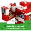 LEGO Minecraft The Mooshroom House Toy Figures and Playset – Building Minecraft Toy for Kids, Boys and Girls, Ages 8+ – with Steve and Other Figures for Pretend Play – Gift Idea for Birthdays – 21270